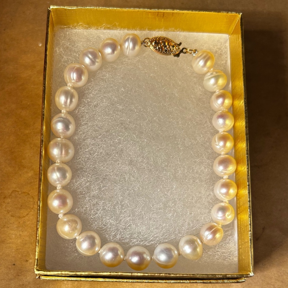 BRAND NEW, REAL 14kt Gold Natural 7 mm